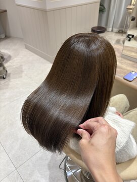 ジーナ 渋谷本店(Zina) ★上質な透明感！シルクグレージュカラー【Kengo】