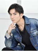 【RAWR】爽やかアップバングショートツーブロック刈り上げ