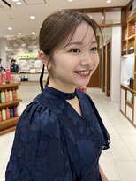 ピークアブー アヴェダ アトレ恵比寿(PEEK-A-BOO AVEDA) ☆カチモリ ケンニプモリ お呼ばれヘア 結婚式アレンジ☆