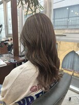 ヘアメイク デザート(HAIR MAKE DESART) 木村法子【白髪ぼかしハイライト×フォギーグレージュ】