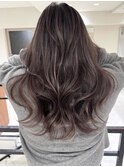 ハイライトバレイヤージュダブルカラーケアブリーチ30代40代