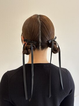 レンジヘアー(lange hair) ツインお団子