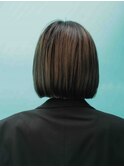 丸みボブスタイル