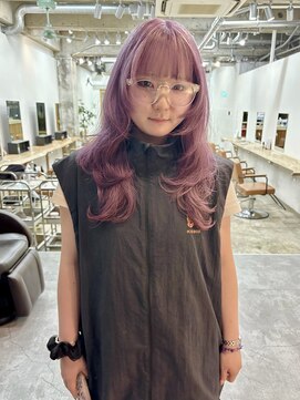 カシェル(cashel kishaba) ハッシュカット×ピンクラベンダー