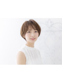 実力派スタイリストのカット技術で,簡単スタイリングでも可愛く♪再現性抜群で印象が変わる[盛岡/学割U24]