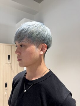 モリオフロムロンドン 大宮店(morio from London) 【かほ】ハイトーン×アイスブルー