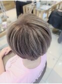 白髪ぼかしハイライト【小田急相模原】ショート