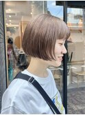 ベージュボブ