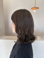 ミュゼプリュム(Musee plume)&nbsp;ベージュブラウンでパーマを活かしたボブ♪