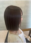 丸くならないボブ♪