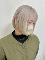 ラウラアンドロー(LAURA&RO) ダブルカラー/ケアブリーチ/インナーカラー/ベージュ【塚口】