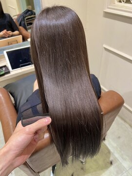 フレーム へアアンドトリートメント 天王寺北口店(FRAME) 【FRAME天王寺北口】くすみブラウン