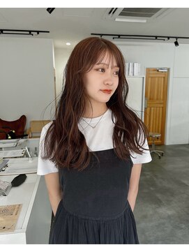 ディッシィ 立川(D'ICI) ラベンダーブラウンで柔らかさ