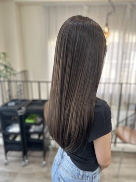 ラウラアンドロー(LAURA&RO) ダブルカラー/ケアブリーチ/インナーカラー/ベージュ【塚口】