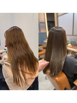 ナチュラル 古川店(Natural) 古川　大崎市　縮毛矯正　髪質改善　トリートメント　艶髪カラー