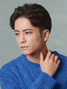 エルマーク 松山(L-MARK) センターパート/ニュアンスパーマ/フェザーパーマ/men's