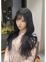 アリーズ(ALLYS)&nbsp;韓国レイヤーカット×ブルーブラック♪(冨田)