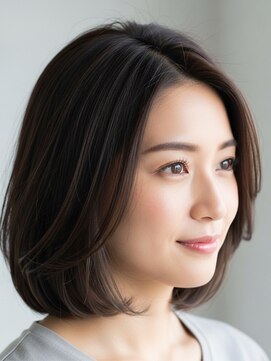 フープ 川越(hoop) 内巻きボブ川越/ハイライト/白髪ぼかし/白髪染め