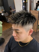 メンズ レオ 南森町店(men's LEO)&nbsp;メッシュ×フェードカット