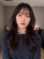 エトワ 中央店(etoi)&nbsp;大分韓国かき上げレイヤーカット大人レイヤー顔まわりレイヤー