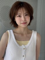 ニューヨークニューヨーク 三宮駅前店(NYNY)&nbsp;パーマ風ボブスタイル
