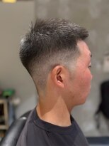 エムエイチザバーバー 本町(MH THE BARBER) フェードカット×ツーブロック【北浜・淀屋橋】