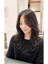 ヘアアトリエ ナイン 岡部店(hair atelier nine) ダークパープル/ナチュラルショート/夏のヘアアレンジ/福島市