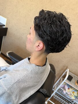 ヘアー クリエイト 縁(Hair Create en) テーパーフェード×ラルフカール