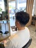 【メンズカット☆大人の魅力アップ】カット+眉カット¥5500