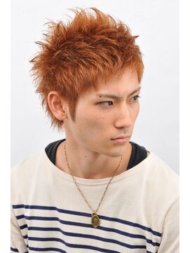 ヘアーサロン ラフリジー(Loufreasy) ライトカラーが個性的なショートレイヤー