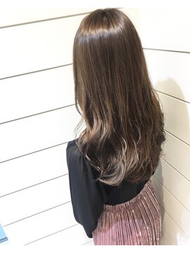 ネオリーブ アンド 渋谷店(Neolive &) 【Neolive & 渋谷店】シフォンベージュグラデーション