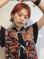 クリアー オブ ヘアー 藤が丘店(clear OF HAIR) オレンジボブ