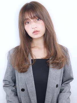 アイティー バイ アルバム 中野店(IT by ALBUM) ナチュラルストレート_エアリーミディホワイトアッシュ_78094