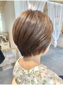 美シルエットショートスタイル