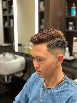 グリーディーフォックス 代々木(Greedy FOX) かき上げヘア/サイドパート/韓国マッシュ/フェードカット/代々木