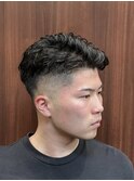 フェードパーマスタイル