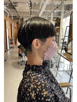 シカ 神戸三宮元町店(Cica) 刈り上げマッシュ マッシュ ジェンダー ショート 韓国 三宮