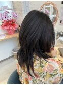 セミロングレイヤー