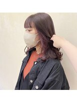 インサイドアウト(IN SIDE OUT+) イヤリングカラー / ラベンダーカラー【IN SIDE OUT＋】