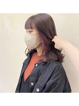 インサイドアウト(IN SIDE OUT+) イヤリングカラー / ラベンダーカラー【IN SIDE OUT＋】