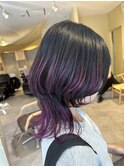 グラデーション×ハイライト/クラゲヘアー