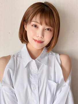 アグ ヘアー サニー 名取美田園店(Agu hair sunny) 《Agu hair》韓国ミニボブ×numberA.ケアオイルスリーク