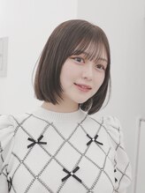 コア 表参道(COA) ボブヘア/レイヤーカット/ウエットヘア/オリーブベージュ/表参道