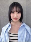 ◇ボブ 縮毛矯正 顔周りカット 表参道 髪質改善