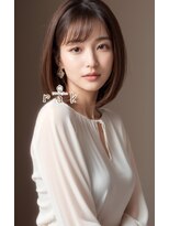 ラクヘアー 姪浜店(rak hair)&nbsp;厚めのワンカールミディ