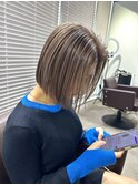 デザインカラーハイライトカラーケアブリーチダブルカラー渋谷