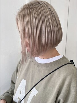 ラ メール ヘア デザイン(La mer HAIR DESIGN) ミルクティーベージュダブルカラーインナーカラーケアブリーチ