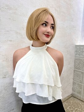 ロンドアリシア 金山(Lond Alexia) 艶髪 カット 髪質改善 リタッチ 縮毛矯正 韓国風493