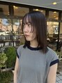 リル 東川口店(Lilou) お顔まわりにこだわってます*パツっとしたカットラインが可愛い