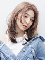 シオン(shion)&nbsp;似合わせカットエンドカラーフェミニンロング_59733